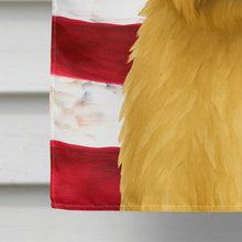 Load image into Gallery viewer, Wheaten Cairn Terrier American Flag House Flag