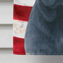 Load image into Gallery viewer, Blue Shar Pei American Flag House Flag