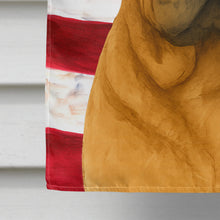 Load image into Gallery viewer, Fawn Shar Pei American Flag House Flag