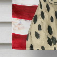 Load image into Gallery viewer, Dalmatian American Flag House Flag