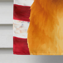 Load image into Gallery viewer, Orange Nova Scotia Duck Tolling Retriever American Flag House Flag