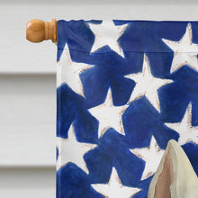 Load image into Gallery viewer, Dogo Argentino American Flag House Flag