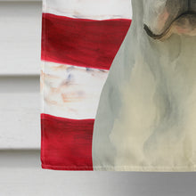 Load image into Gallery viewer, Dogo Argentino American Flag House Flag