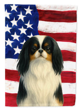 Load image into Gallery viewer, Tricolor Japanese Chin American Flag House Flag
