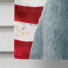 Load image into Gallery viewer, Blue Lakeland Terrier American Flag House Flag