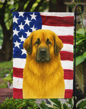 Load image into Gallery viewer, Lion Yellow Leonberger American Flag Garden Flag