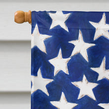 Load image into Gallery viewer, Cream Pekingese American Flag House Flag