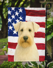 Load image into Gallery viewer, Sealyham Terrier American Flag Garden Flag