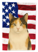 Load image into Gallery viewer, Calico Cat American Garden Flag