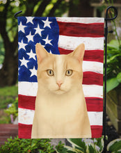 Load image into Gallery viewer, Cream and White Cat American Garden Flag