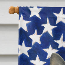 Load image into Gallery viewer, Gray and White Cat American House Flag