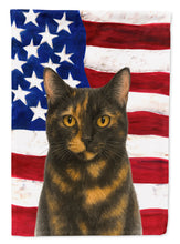 Load image into Gallery viewer, Tortoiseshell Cat American House Flag