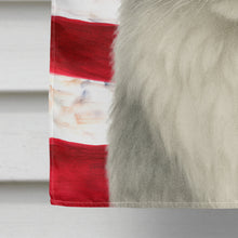 Load image into Gallery viewer, Norwegian Forest Cat Gray and White Tabby American House Flag