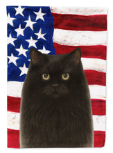 Load image into Gallery viewer, Persian Black Cat American House Flag