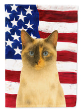 Load image into Gallery viewer, Tortie Point Cat American House Flag