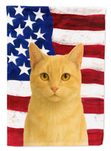 Load image into Gallery viewer, Cream Cat American Garden Flag