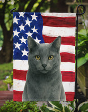 Load image into Gallery viewer, Gray Cat American Garden Flag