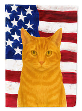 Load image into Gallery viewer, Red Cat American Garden Flag