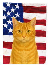 Load image into Gallery viewer, Orange Classic Cat American House Flag