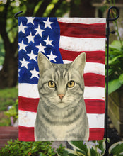 Load image into Gallery viewer, Silver Classic Tabby Cat American Garden Flag