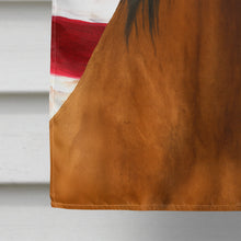 Load image into Gallery viewer, Bay Quarter Horse American House Flag