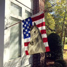 Load image into Gallery viewer, Gray Quarter Horse American House Flag