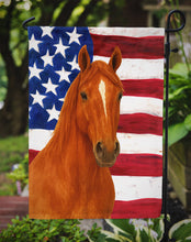Load image into Gallery viewer, Sorrel Quarter Horse American Garden Flag