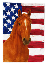 Load image into Gallery viewer, Sorrel Quarter Horse American Garden Flag