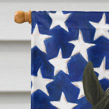 Load image into Gallery viewer, Black Andalusian Horse American House Flag