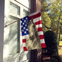 Load image into Gallery viewer, Gray Andalusian Horse American House Flag