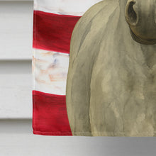 Load image into Gallery viewer, Gray Andalusian Horse American House Flag