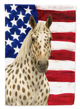 Load image into Gallery viewer, Leopard Spot Andalusian Horse American Garden Flag
