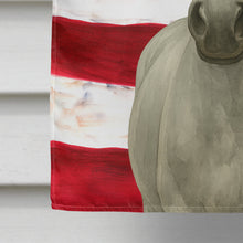 Load image into Gallery viewer, Gray Arabian Horse American House Flag