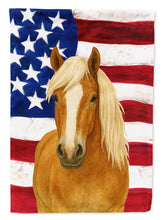 Load image into Gallery viewer, Light Chestnut Arabian Horse American House Flag