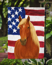 Load image into Gallery viewer, Sorrel Belgian Draft Horse American Garden Flag