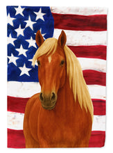 Load image into Gallery viewer, Sorrel Belgian Draft Horse American Garden Flag