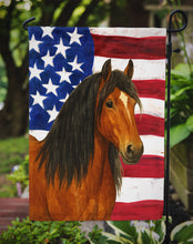 Load image into Gallery viewer, Bay Gypsy Vanner Horse American Garden Flag