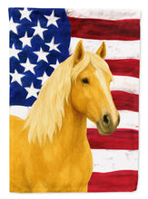 Load image into Gallery viewer, Palomino Gypsy Vanner Horse American House Flag