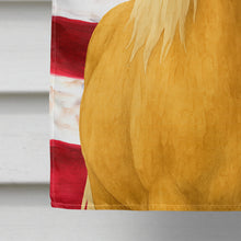 Load image into Gallery viewer, Palomino Icelandic Horse American House Flag