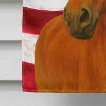 Load image into Gallery viewer, Sorrel Missouri Fox Trotter Horse American House Flag