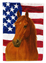 Load image into Gallery viewer, Sorrel Missouri Fox Trotter Horse American House Flag