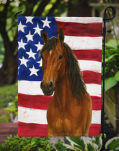 Load image into Gallery viewer, Bay Morgan Horse American Garden Flag