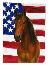 Load image into Gallery viewer, Bay Morgan Horse American Garden Flag