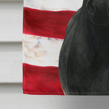 Load image into Gallery viewer, Black Morgan Horse American House Flag