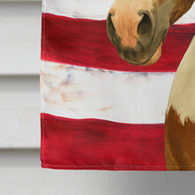 Load image into Gallery viewer, Bay Sabino Paint Horse American House Flag