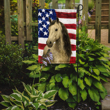 Load image into Gallery viewer, Gray Paso Fino Horse American Garden Flag