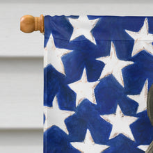 Load image into Gallery viewer, Gray Percheron Horse American House Flag