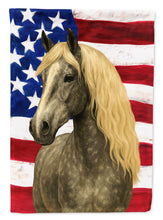 Load image into Gallery viewer, Silver Dapple Rocky Mountain Horse American Garden Flag