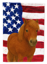 Load image into Gallery viewer, Chestnut Shetland Pony American House Flag