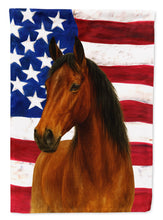 Load image into Gallery viewer, Bay Tennessee Walking Horse American Garden Flag